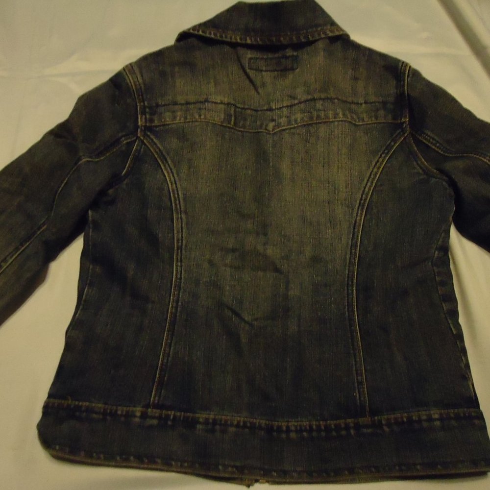 Detailed Baccini Denim Jacket - image 5